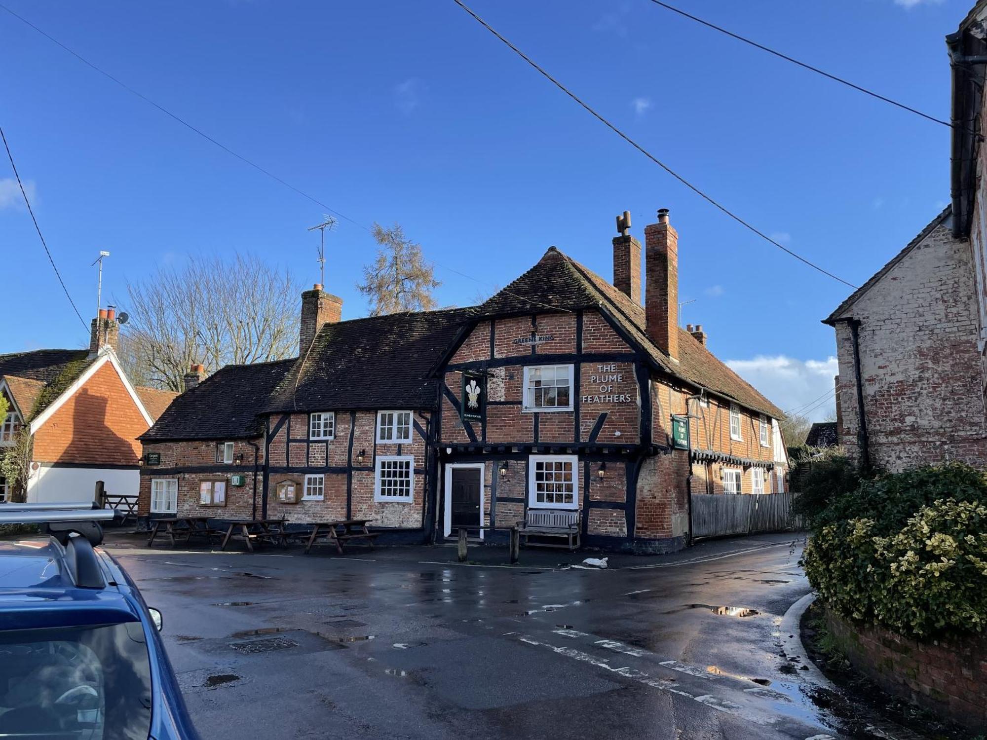 The Plume Of Feathers Farnham  Zimmer foto